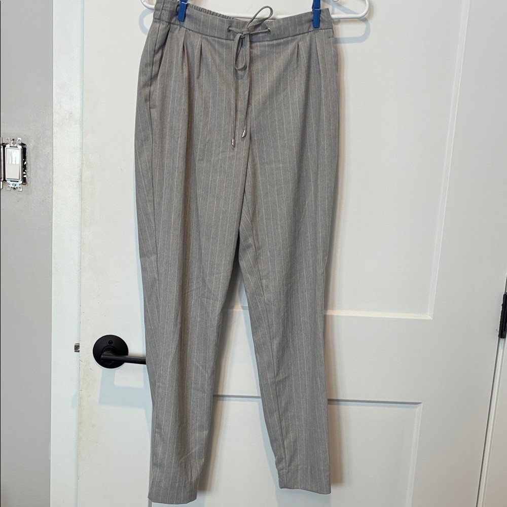 Dynamite Light Gray Pinstripe Pants.    B10